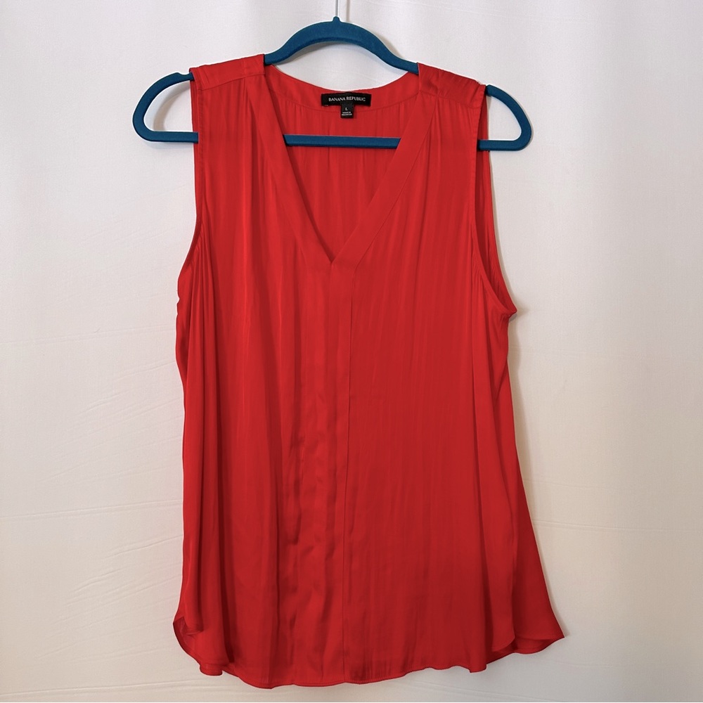 Banana Republic Silky Sleeveless Tank Top